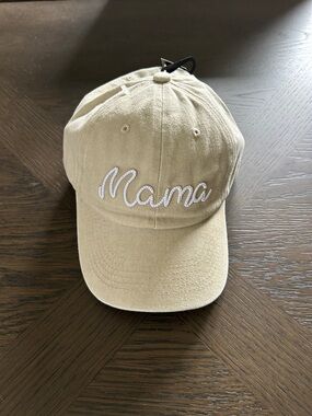 Mama Embroidered Baseball Cap NWT